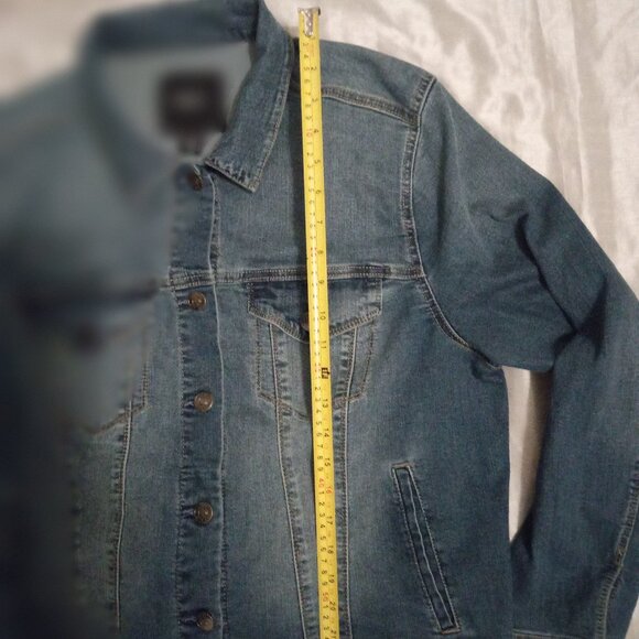 New Nine West Jeans women's long sleeves denim jacket size1X - Picture 8 of 11